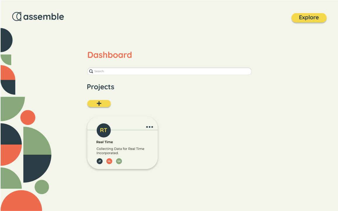 High Fidelity Dashboard