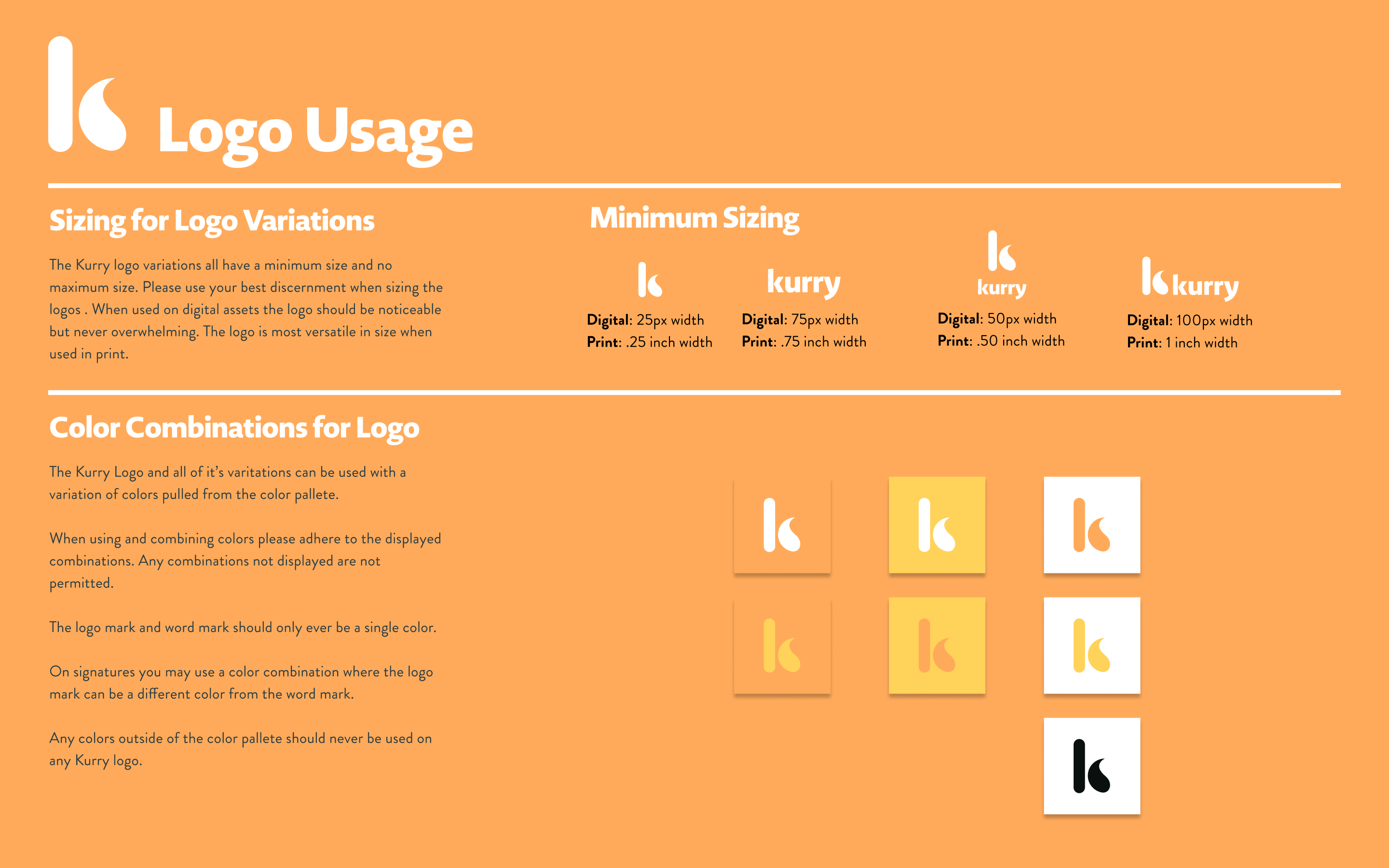 Screenshot of Branding Guide